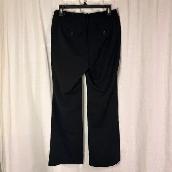 LOFT Curvy Dress Trousers 4P Black Bootcut Career Pants - Picture 2 of 8